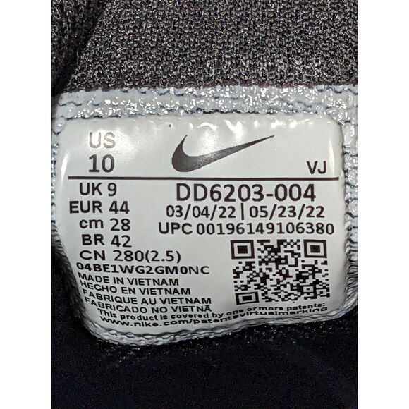 Nike Men's Air Winflo Old Royal-Racer Running Shoes Blue Black Sz 10 DD6203-004 - Picture 9 of 10